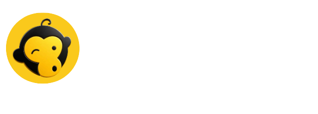 Leads Monky white logo