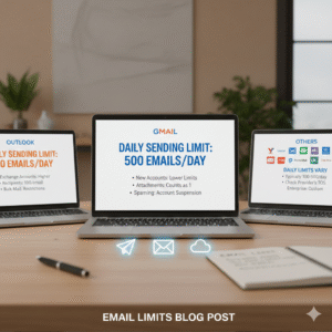 Daily Sending Limits for Gmail, Outlook, and Others