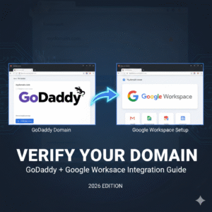 How to Verify GoDaddy Domain with Google Workspace (2026)