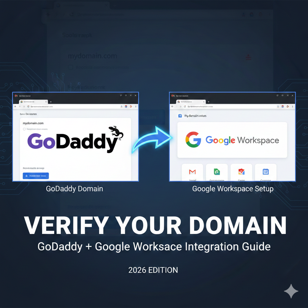 How to Verify GoDaddy Domain with Google Workspace (2026)