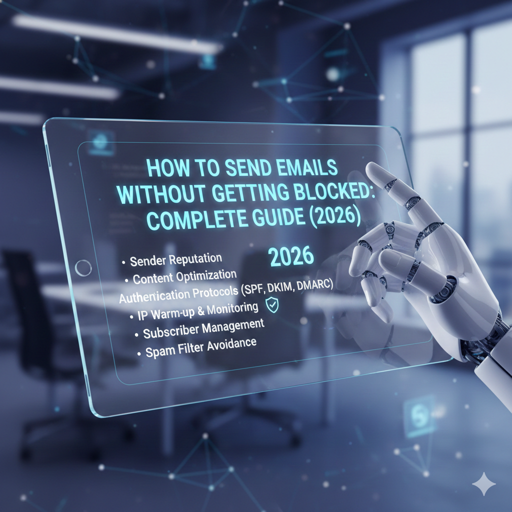 How to Send Emails Without Getting Blocked: Complete Guide (2026)