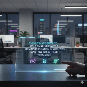 The Ultimate Guide to Cold Email Mistakes & Domain Reputation in 2025–2026 (And How to Fix Them)