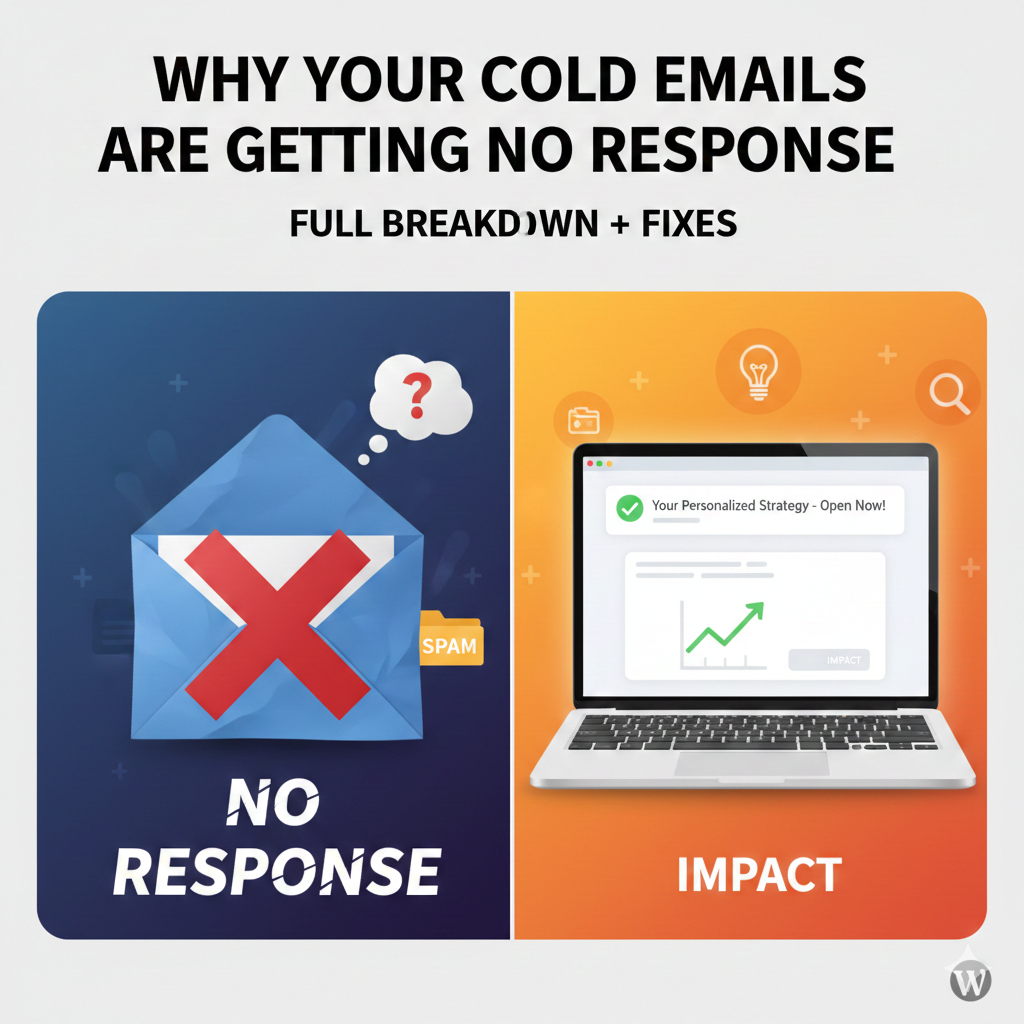 Why Your Cold Emails Are Getting No Response (Full Breakdown + Fixes)