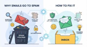 Why Your Emails Go to Spam and How to Fix It