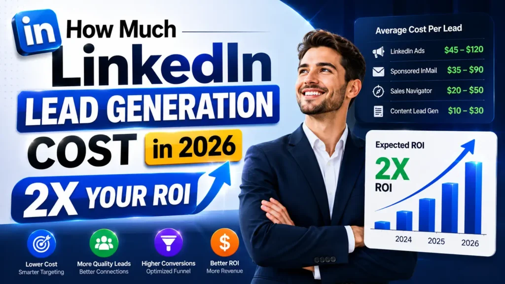How Much LinkedIn Lead Generation Cost in 2026 2X Your ROI
