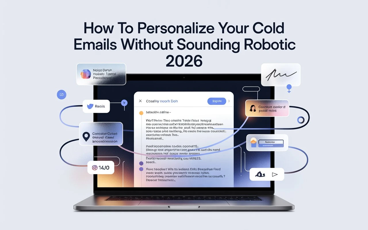 How to Personalize Your Cold Emails Without Sounding Robotic 2026