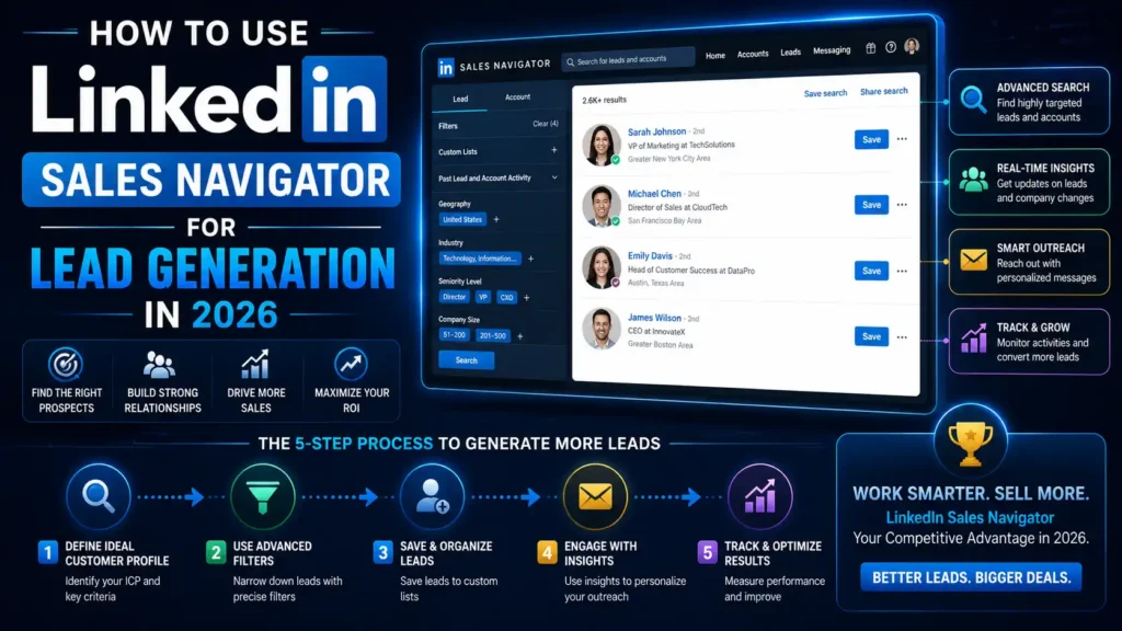 How to Use LinkedIn Sales Navigator for Lead Generation in 2026