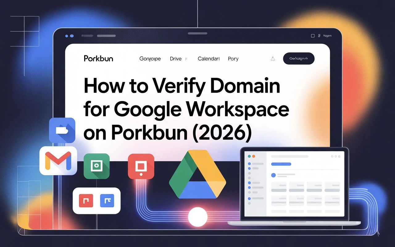 How to Verify Domain for Google Workspace on Porkbun (2026)