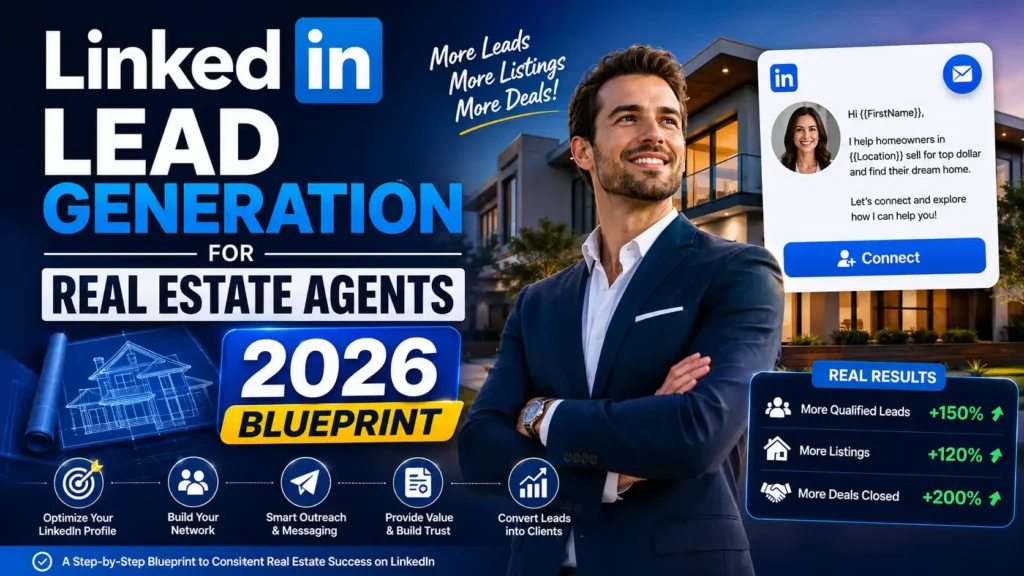 LinkedIn Lead Generation for Real Estate Agents 2026 | Blueprint