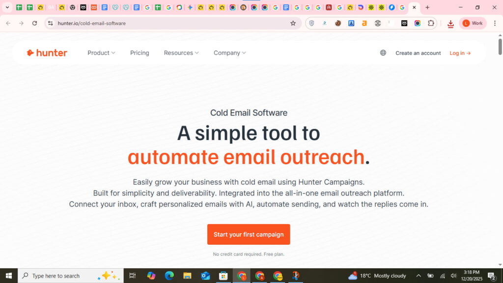 Hunter Campaigns – Best for Lead Finding