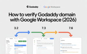 How to Verify GoDaddy Domain with Google Workspace (2026)
