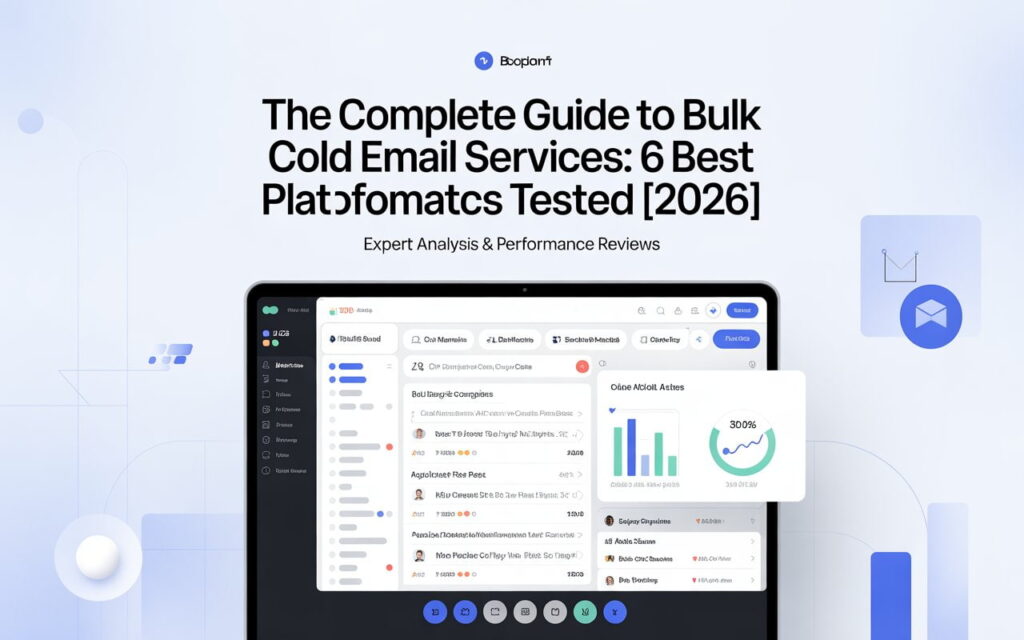 The Complete Guide to Bulk Cold Email Services: 6 Best Platforms Tested [2026]