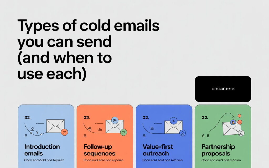 Types of Cold Emails You Can Send (And When to Use Each)
