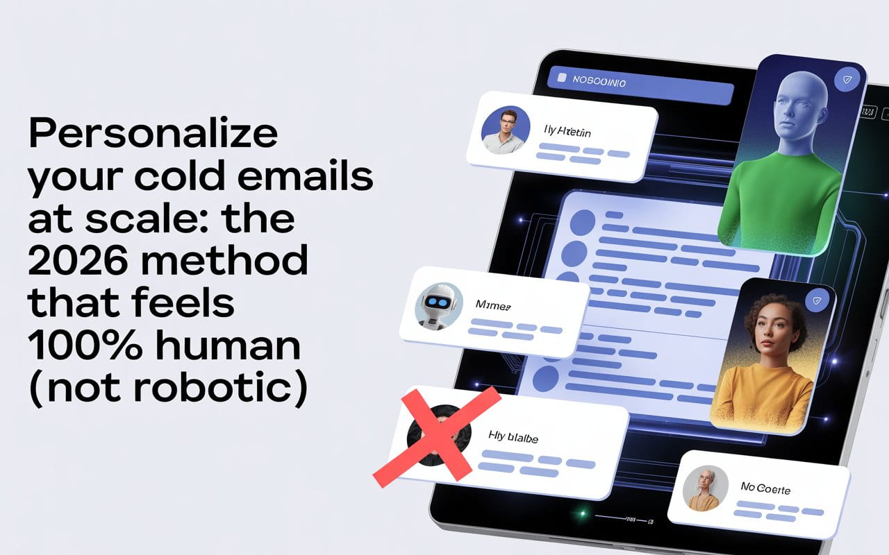 Personalize Your Cold Emails at Scale: The 2026 Method That Feels 100% Human (Not Robotic)