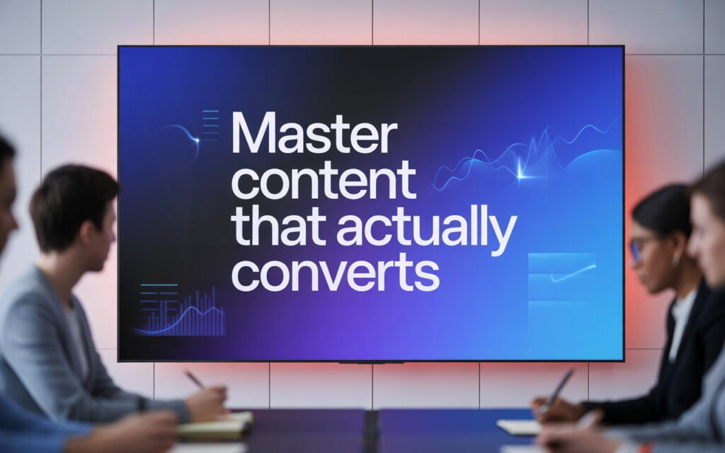 Master Content That Actually Converts