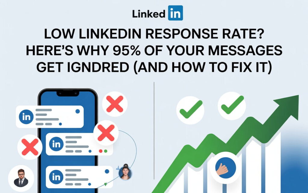 Low LinkedIn Response Rate? Here's Why 95% of Your Messages Get Ignored (And How to Fix It)