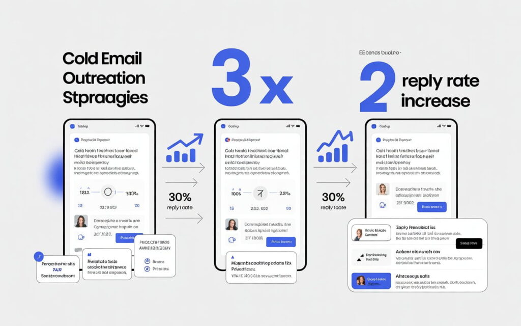 Cold Email Outreach Illustration: The Visual Breakdown That Tripled My Reply Rates (With Examples)