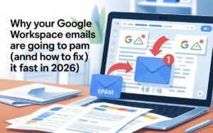 Why Your Google Workspace Emails Are Going to Spam (And How to Fix It Fast in 2026)