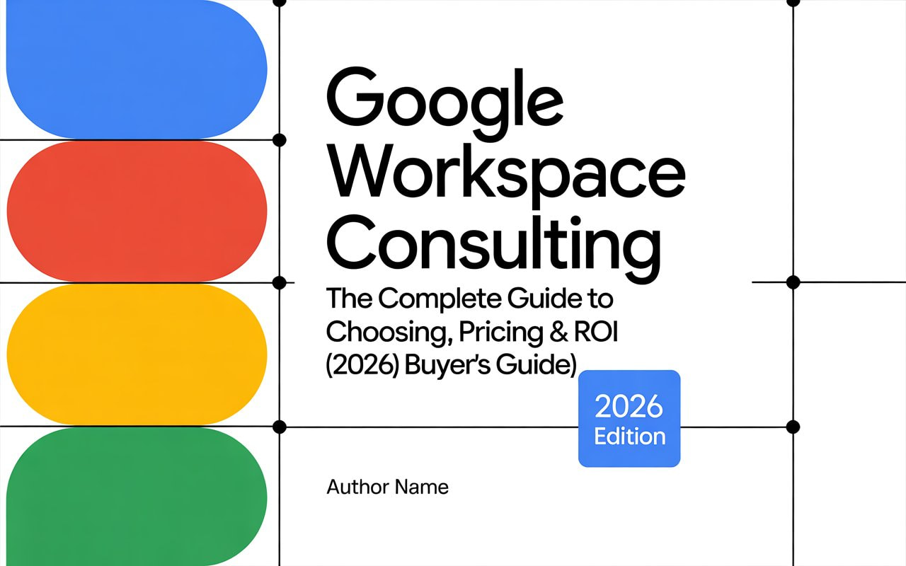 Google Workspace Consulting: The Complete Guide to Choosing, Pricing & ROI (2026 Buyer's Guide)