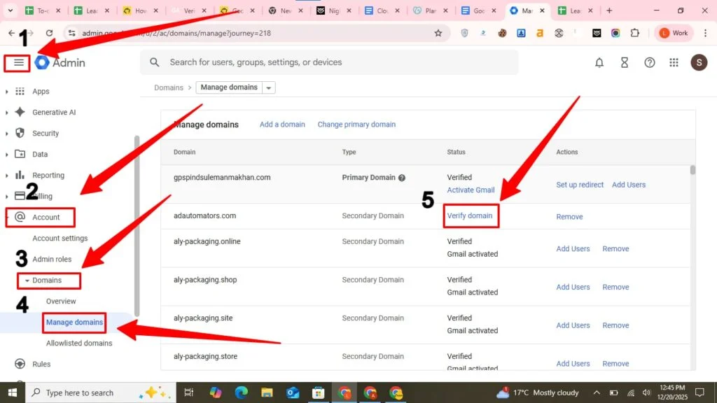 How to Verify a GoDaddy Domain with Google Workspace? | Full Guide 2026