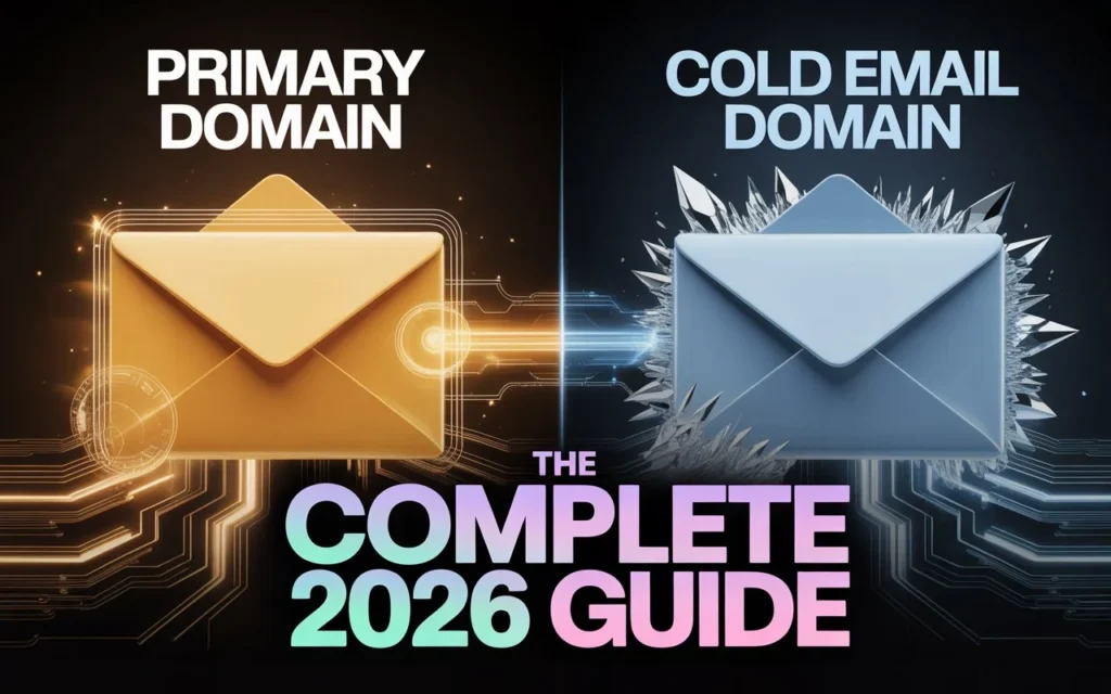 Primary Domain vs Cold Email Domain The Complete 2026 Guide