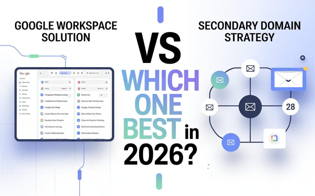 New Google Workspace or Secondary Domain for Cold Email: Which One best in 2026?