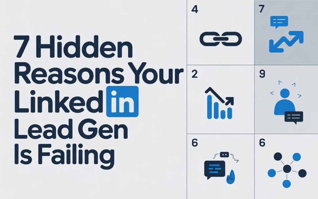 7 Hidden Reasons Your LinkedIn Lead Gen Is Failing
