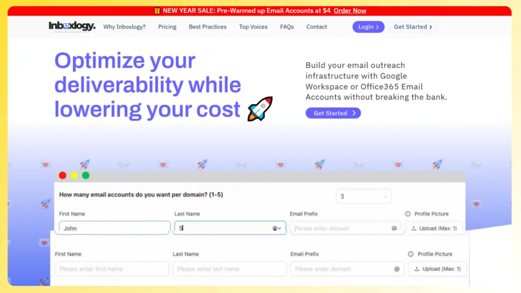 Inboxlogy homepage
