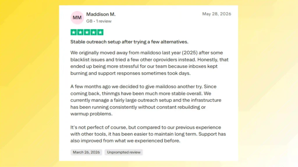 Maildoso G2 reviews