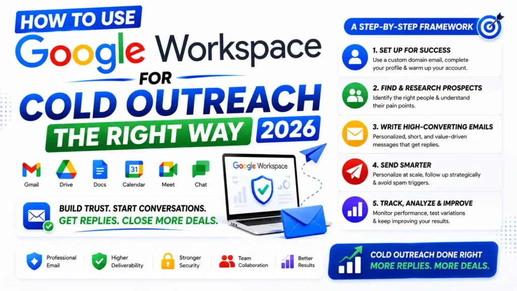 How to Use Google Workspace for Cold Outreach the Right Way 2026