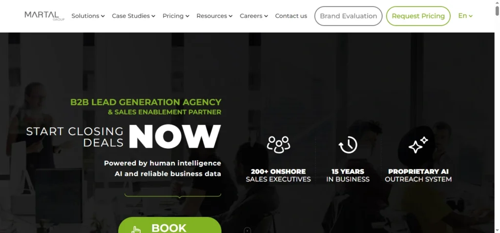 Martal Group – Best for SaaS & Tech Companies