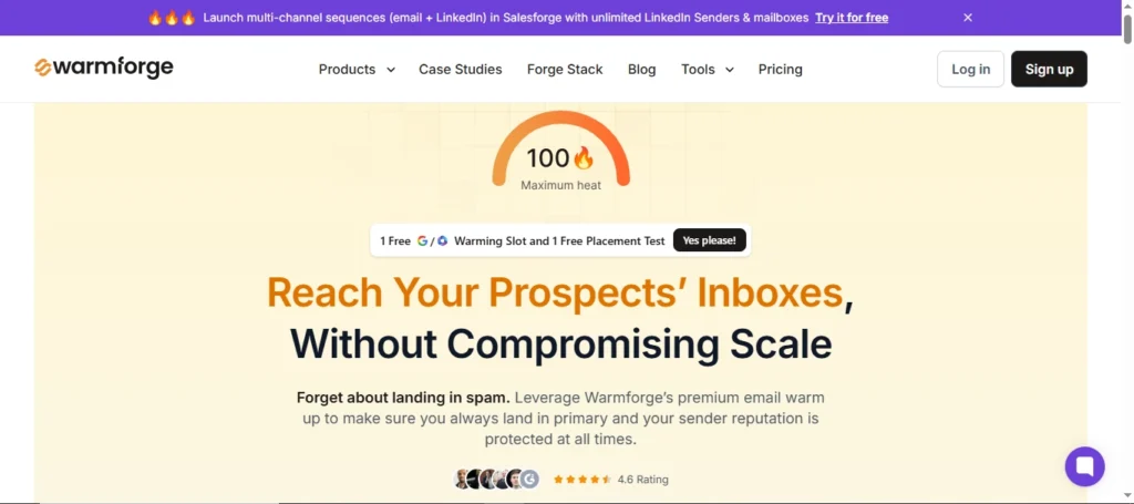 3. Warmforge — Best for Deliverability-First Setup