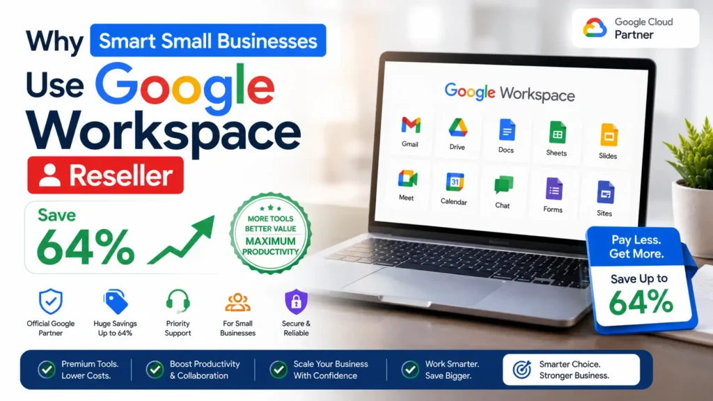Why Smart Small Businesses Use Google Workspace Reseller