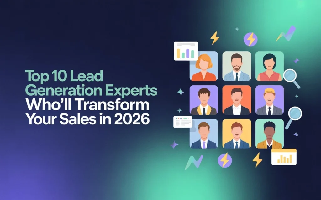 Top 10 Lead Generation Experts Who'll Transform Your Sales in 2026