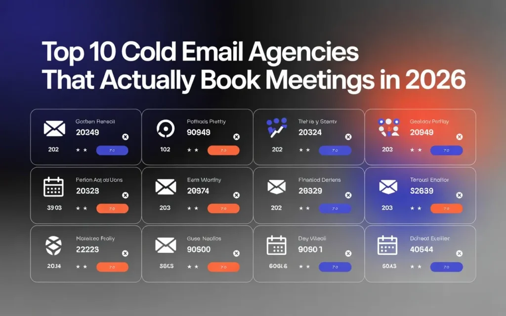 Top 10 Cold Email Agencies That Actually Book Meetings in 2026