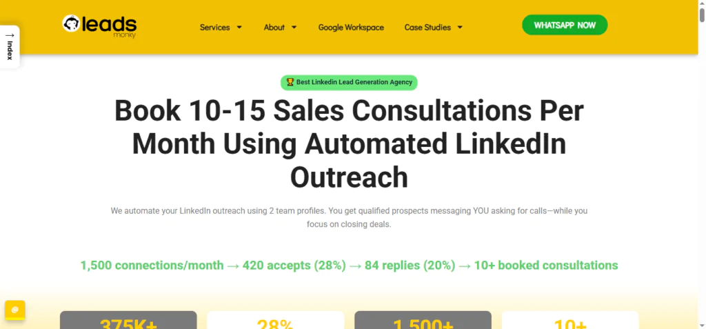 The #1 LinkedIn Lead Generation Agency: Leads Monky