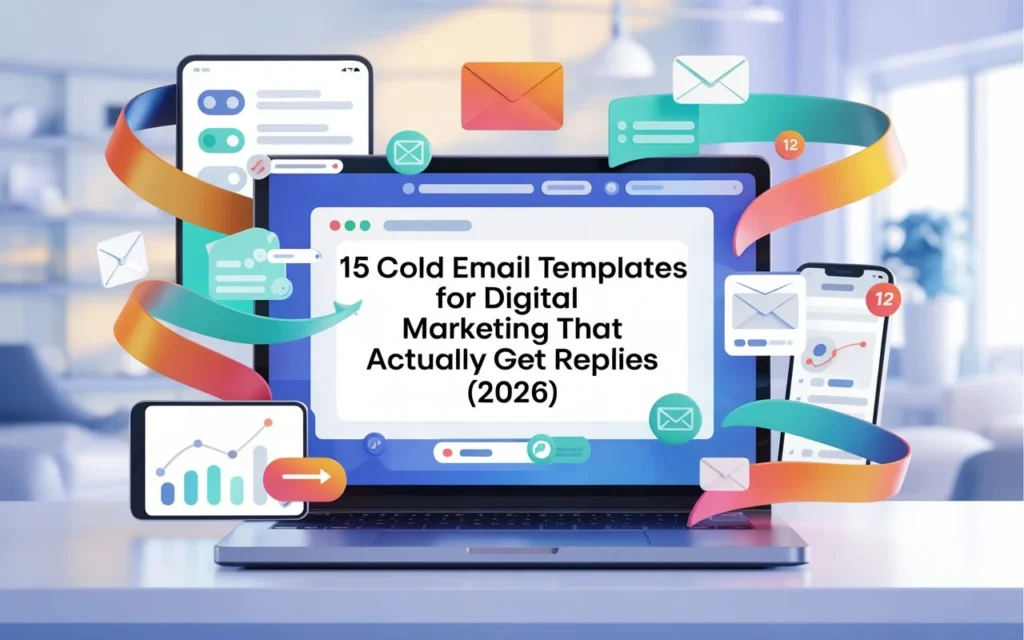 15 Cold Email Templates for Digital Marketing That Actually Get Replies (2026)