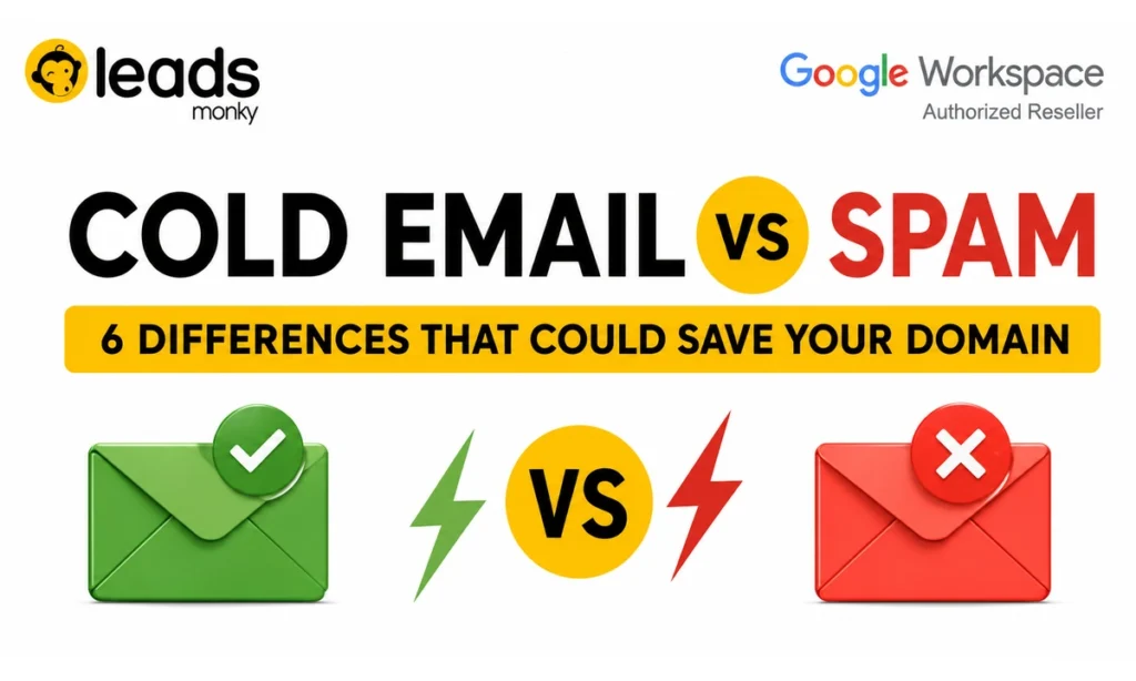 Cold Email vs Spam: 6 Differences That Could Save Your Domain (2026 Guide)