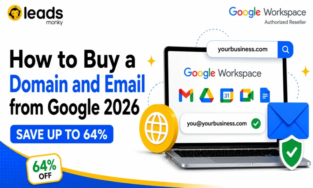 How to Buy a Domain and Email from Google 2026 | 64% Off