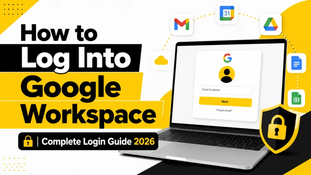 Log Into Google Workspace 