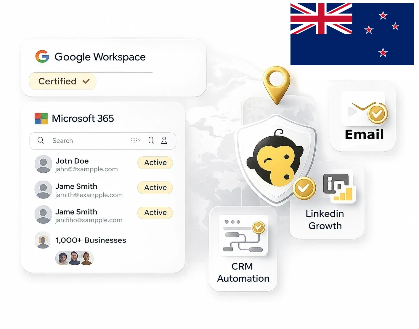 Certified Google Workspace Reseller Serving New Zealand