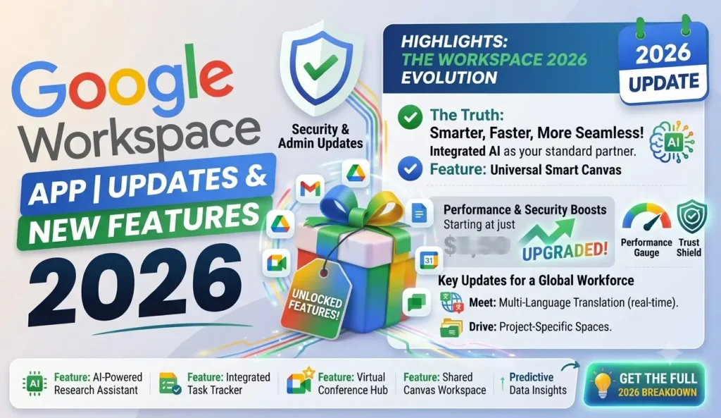 Google Workspace App | Updates & New Features 2026