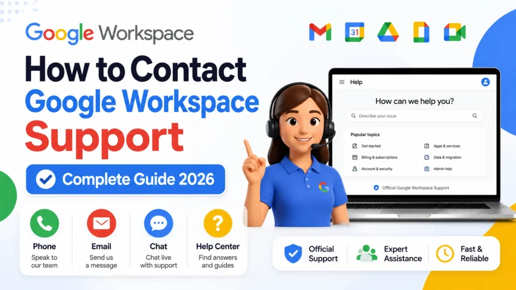 How to Contact Google Workspace Support